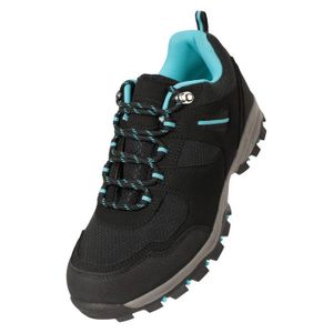 Chaussures Mountain Warehouse - Pointure UK 4 (femme), Style Boot/basket, Couleur Turquoise Et Noir, Neuves Sans Boîte