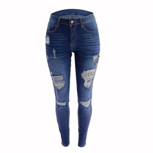 Pantalon troué femme online