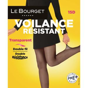 COLLANT Le Bourget - Collant Voilance Résistant – Coloris : Vison - Transparent 15D