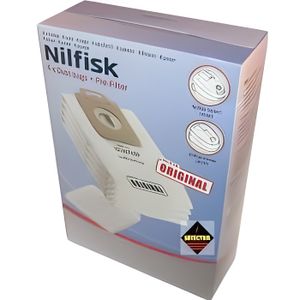 SAC ASPIRATEUR BOITE DE 4 SACS ASPIRATEUR NILFISK POUR SELECT/POW