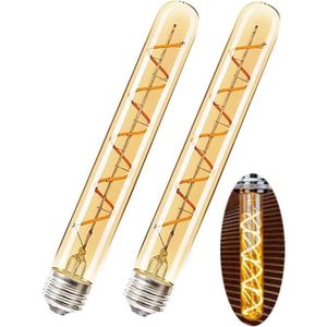 AMPOULE - LED Ampoule à filament rétro LED Edison E27 T30-225 mm 4 W (équivalent à une ampoule halogène de 40 W) 400 Lm blanc chaud 2700 K[D7109]