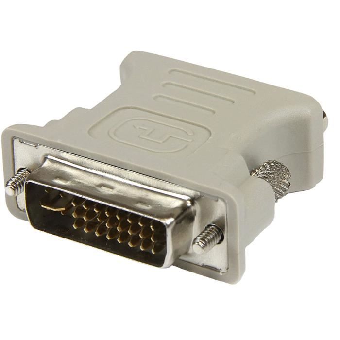 Adaptateur DVI-I mâle / VGA (HDDB15) femelle
