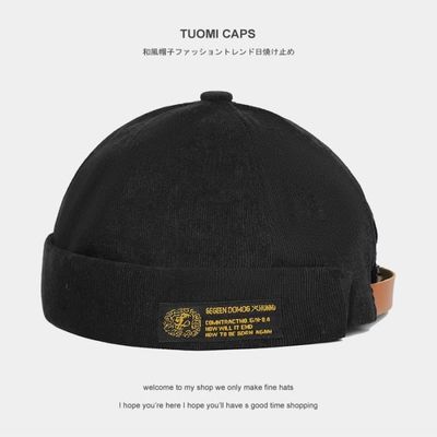 Chapeau Docker Casquette Sans Bords Chapeau Calotte De Marin