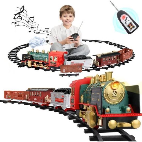 Set de train électrique à vapeur avec fumée, son et Siècle des Lumières – Réseau Set de train électrique à vapeur avec fumée, son et Siècle des Lumières – Réseau