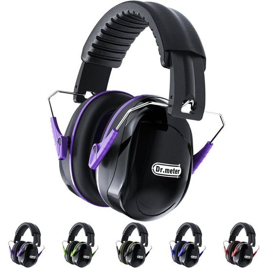 Casque Anti-bruit Adulte - Protection Auditive 30 DB, Réglable, Pour Dormir, Voyages, Concerts