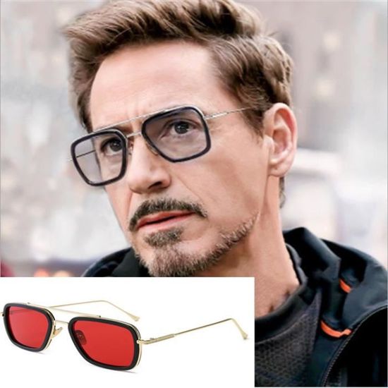 Lunette iron man store