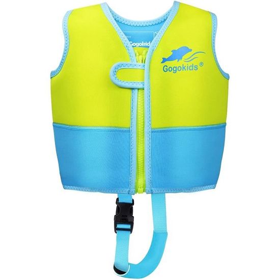 Gilet Natation Réglable Gilet De Flottaison Enfant 2-6 Ans - Aide à La Natation, Sécurité Piscine Unisexe Gilet Flottaison Enfant