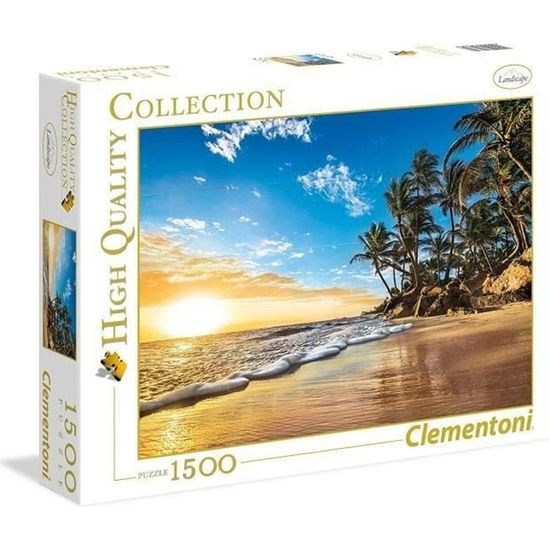 Puzzle paysage et nature - Clementoni - 1500 pièces - Dimensions 59,2x84,3 cm