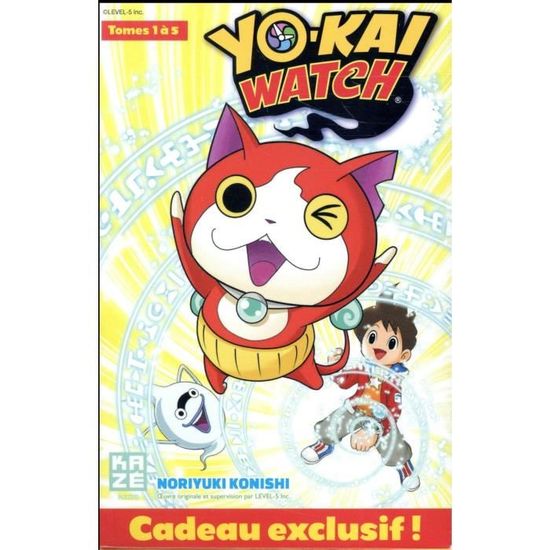 Livre Yo Kai Watch Coffret T 1 A T 5 Achat Vente Livre