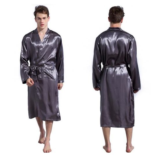 Peignoir homme satin top