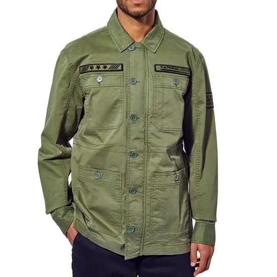 Veste Kaki Homme Kaporal Ligkak Kaki Cdiscount Pret a Porter