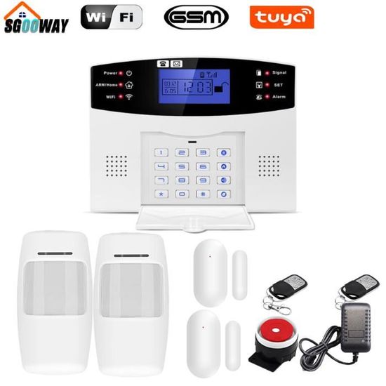 Sans fil 99 défendre zones gsm maison système d'alarme à la maison TIGER