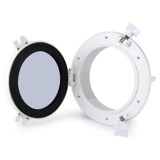 Hublot Maritime Rond 12 Pouces Laiton - Décoration Mur Style Marin, Fait Main