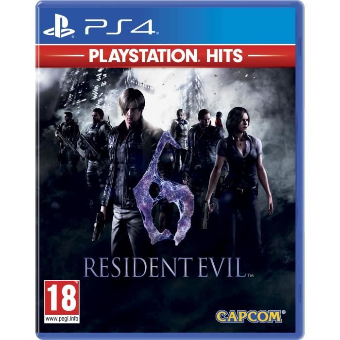 Resident Evil 6 PlayStation Hits Jeu PS4