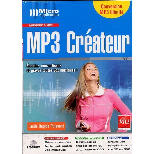 Micro Application Mp3 Createur / PC Cd-Rom