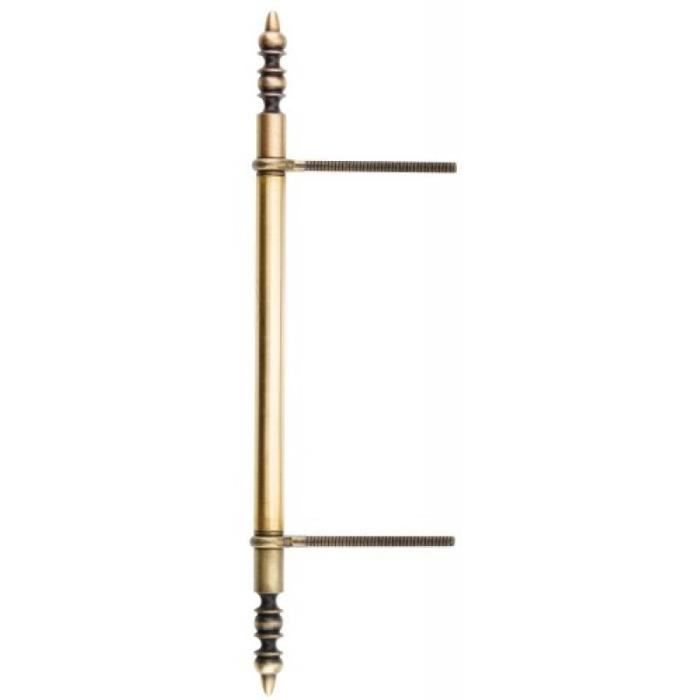 Fiches à lacets dégondables - acier vieux bronze hauteur 360 mm