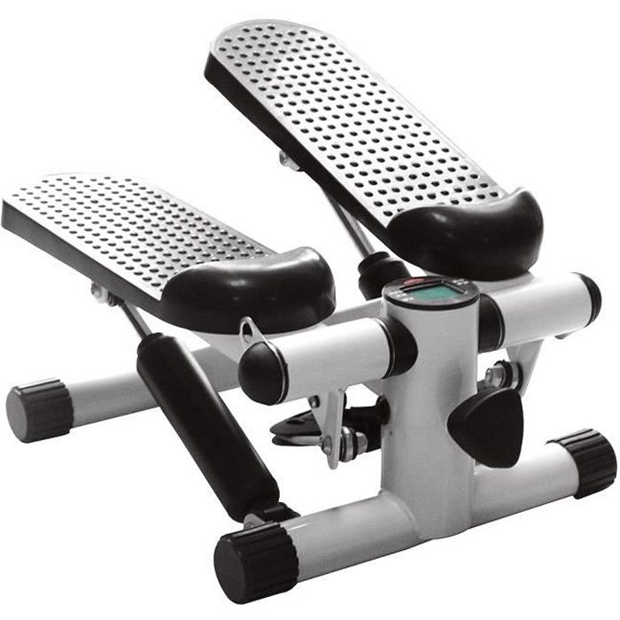 Stepper Avec 2 extenseurs ●● Appareil pratique pour l'entraînement de la musculature des jambes, des hanches, des fesses et du buste