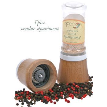 Cook Moulin a epices a visser sur les flacons Cook 100ml