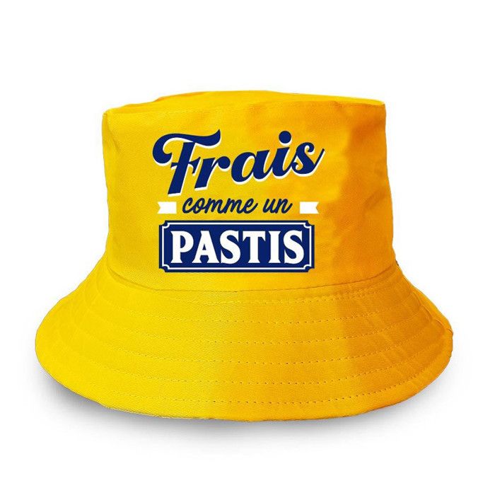 BOB COTON FRAIS COMME UN PASTIS  Jaune