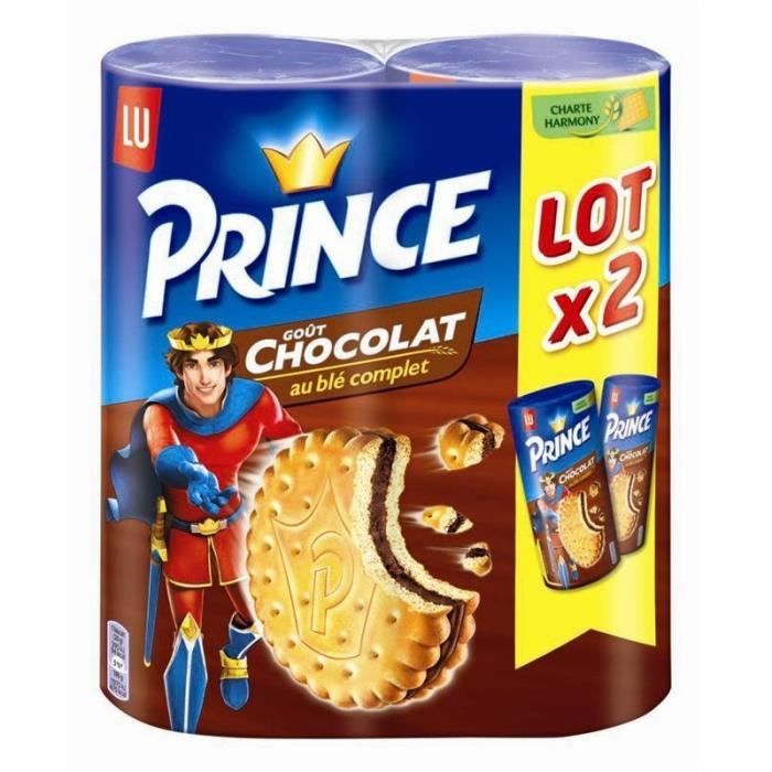 LU PRINCE - Prince Chocolat 600G - Lot De 4