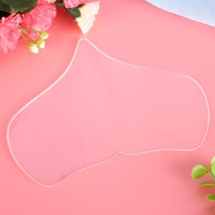 Coussin de poitrine Anti rides coussin de traitement Silicone Transparent enlèvement Patch soins