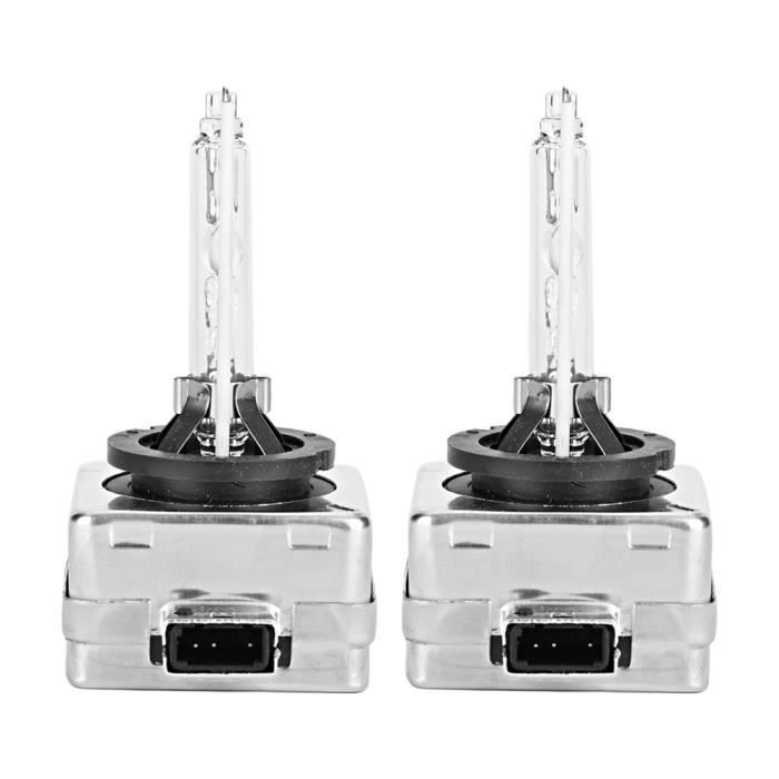 YOSOO ampoules de phare au xénon de voiture 2pcs D1S 35W 6000K phare avant de voiture HID ampoules de remplacement de lampe au