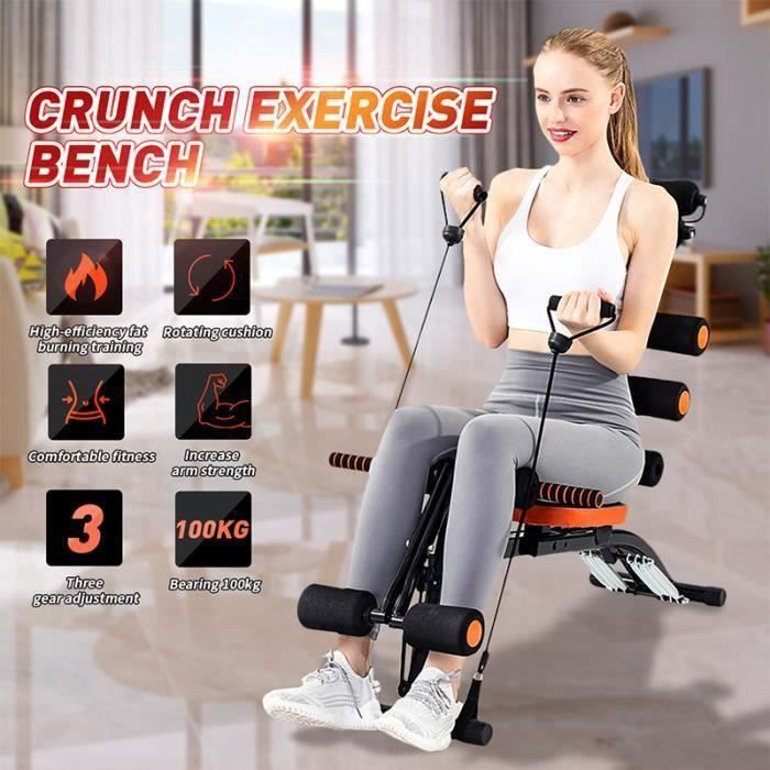 TEMPSA Banc de Musculation avec Bandes Elastiques