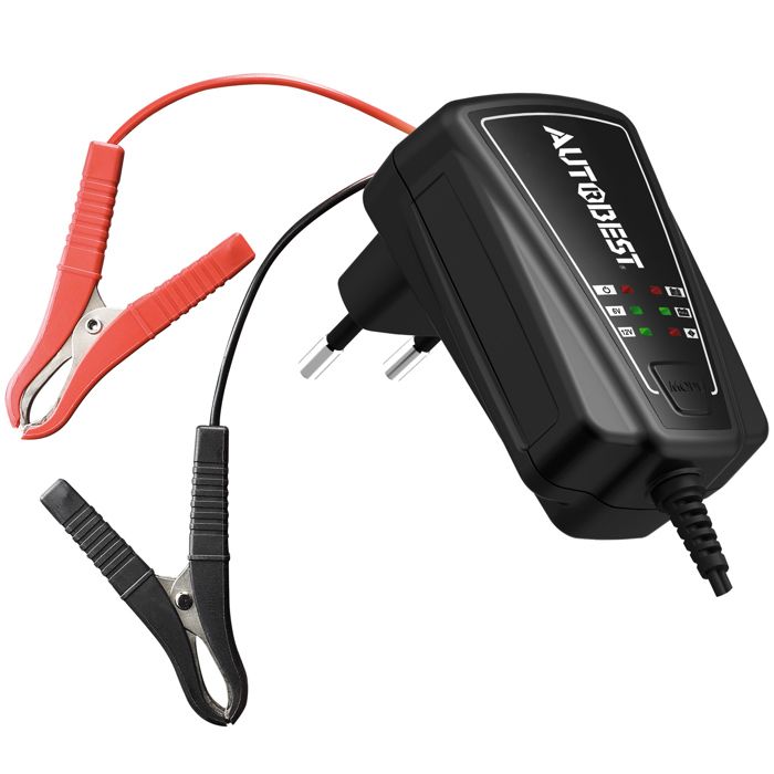 Chargeur de batterie moto - maintien de charge 6V / 12V