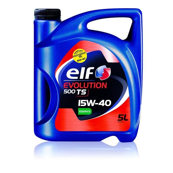 ELF Huile Auto Evolution 500 TS Essence 15W40 5L