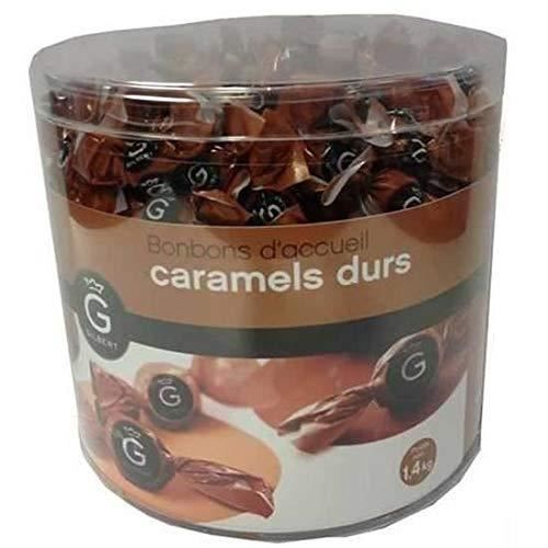 Mini bonbons d'accueil, Bonbon caramels durs, Mini bonbons pour salle s'attente, guichet réception, cabinet médical 1,4 KG