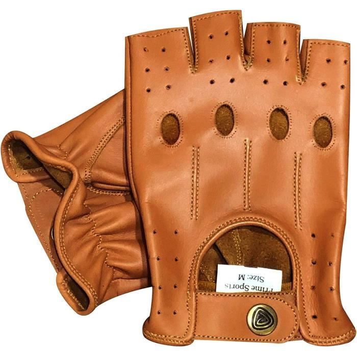 MITAINES EN CUIR A USAGE VARIE POUR HOMME