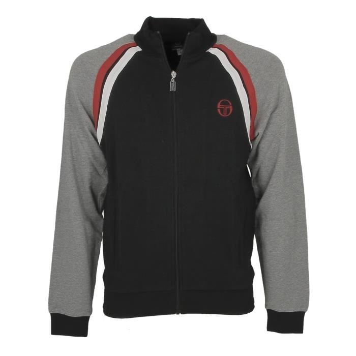 Training Sergio Tacchini Ghibli gris foncé et noir.