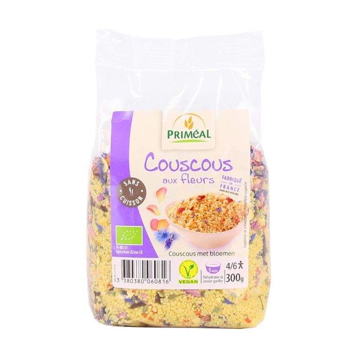Couscous aux fleurs bio - 300 g - PRIMÉAL