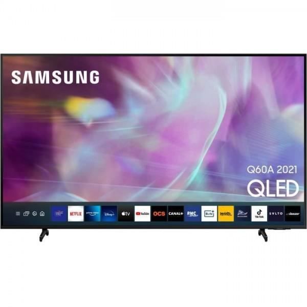 SAMSUNG QE75Q60A - TV QLED UHD 4K - 75'' (190cm) - HDR10+ - Smart TV - 4 x HDMI - 2 X USB - Classe E 112,000000