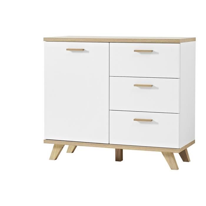 Commode Oslo 1 Chêne Blanc