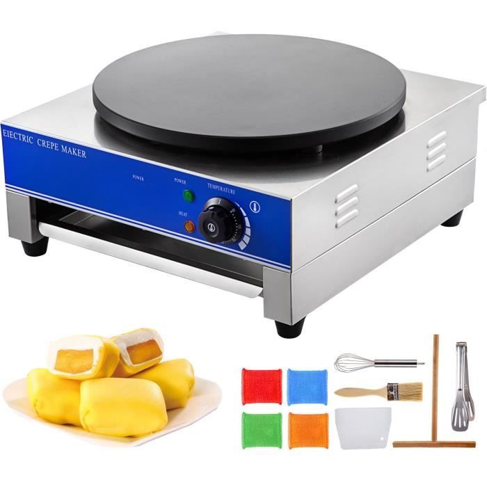 Machine à Crêpe Commerciale Crêpière Electrique 3KW 220v.bazarland30