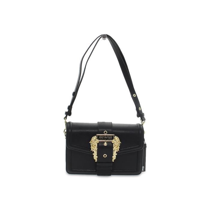 SAC A MAIN VERSACE JEANS COUTURE BF1 N en nappa noir Femme
