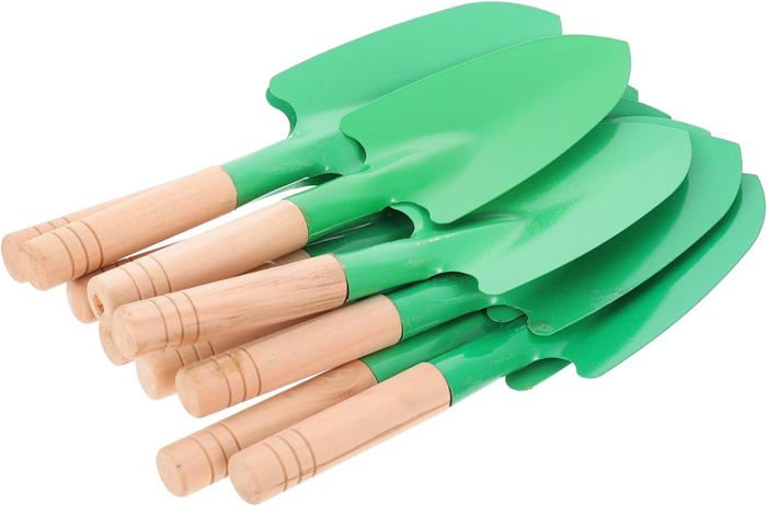 Kit De 5 Petites Pelles En Plastique Pour Jardinage - Idéal Pour Rempoter, Désherber, Planter - Coloris Aléatoires - GALPADA