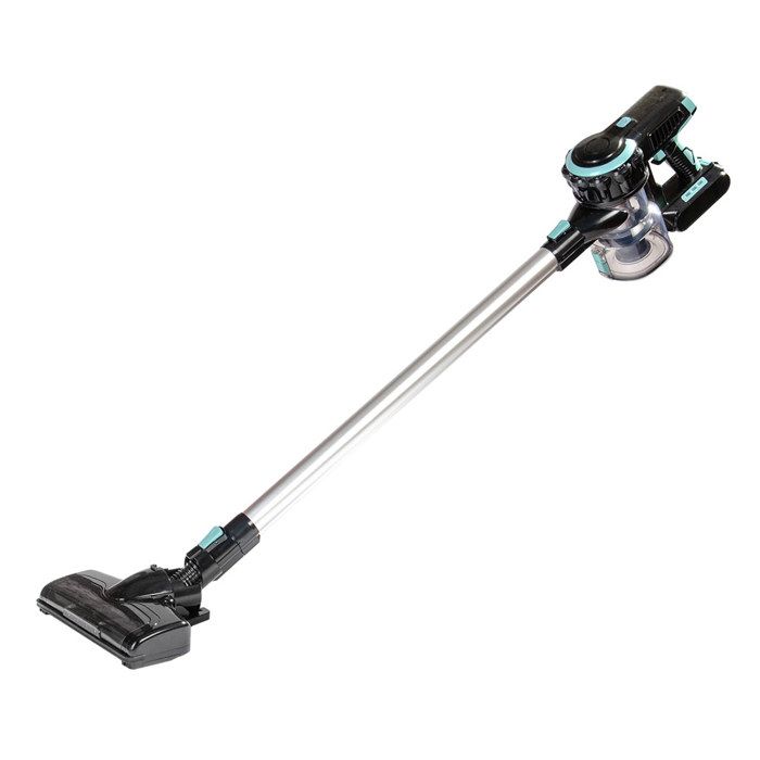 Aspirateur balai sans fil 2-en-1 - edm - 200W - 18kPa - Rechargeable - 08L - Edm