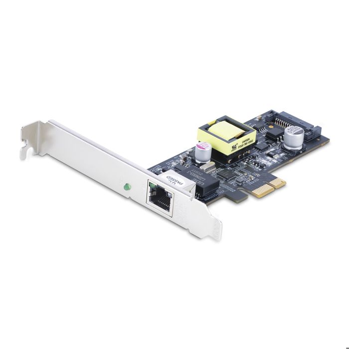 Carte réseau StarTech COM 1 port 2.5Gbps PCI Express PoE Network Card Intel I225 V PCIe 802.3afat PoE+ Gig Mini PCI Express - vue 2