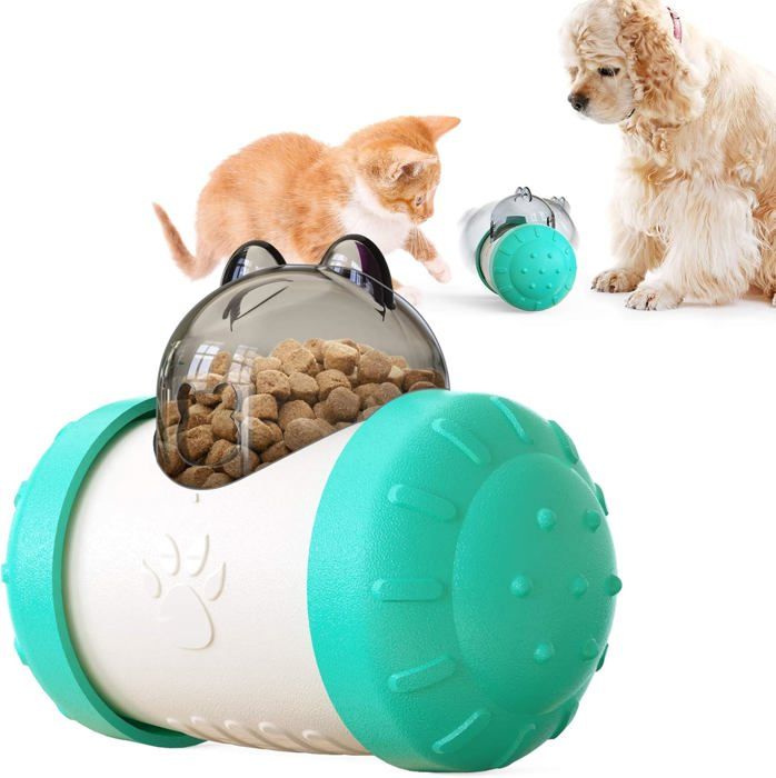 Meilleurs prix pour Distributeur de nourriture pour animaux de compagnie, jouet pour chien et chat, nourriture qui fuit, puzzle interactif, jouet d'équ