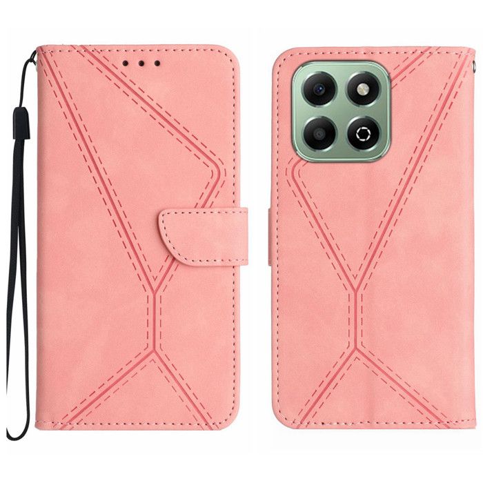Pour Honor 200 Smart Housse de protection antichoc antidérapante avec support Rose