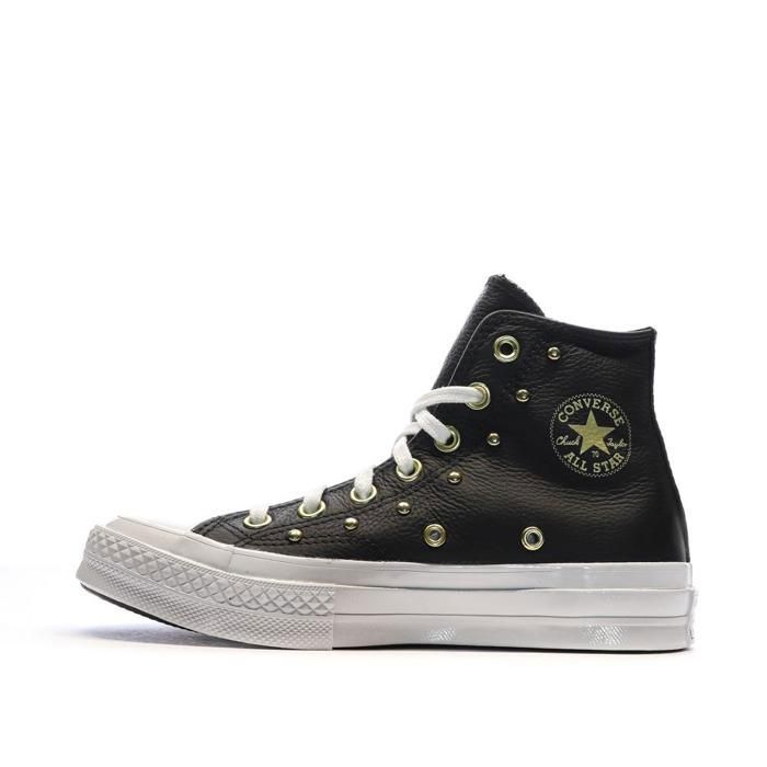 Converse Baskets Noir/Doré Femme Converse Converse Chuck 70