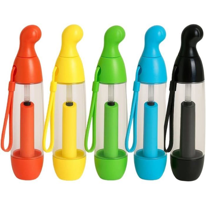 Vaporisateur Manuel Rechargeable - Brumisateur Eau Portable 22 Cm, Rafraîchissant Visage Et Corps - 6