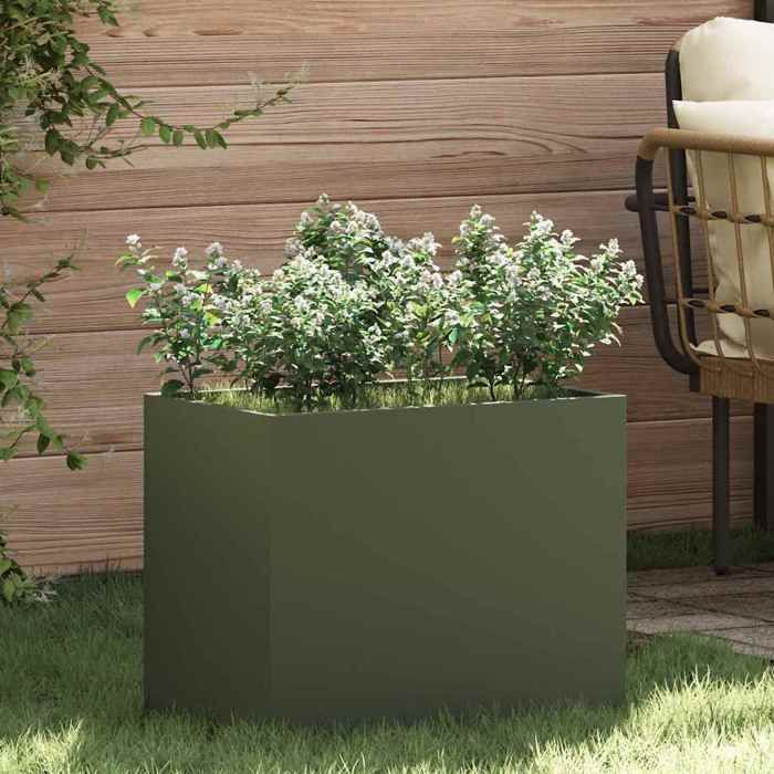 vidaXL Cache pot de jardin 50 x 32 x 40 cm - vue 4