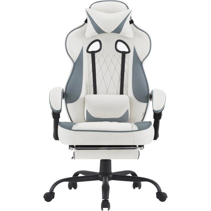 WOLTU Chaise Gaming Tissu Respirant Ergonomique Fauteuil Gaming Livestream Siege