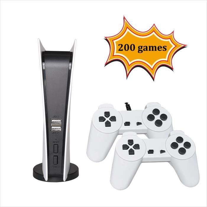 Console De Jeux Rétro 2025 - 20 000+ Jeux Préinstallés, 2 Manettes Sans Fil, Sortie HDMI 4K, Plug & Play