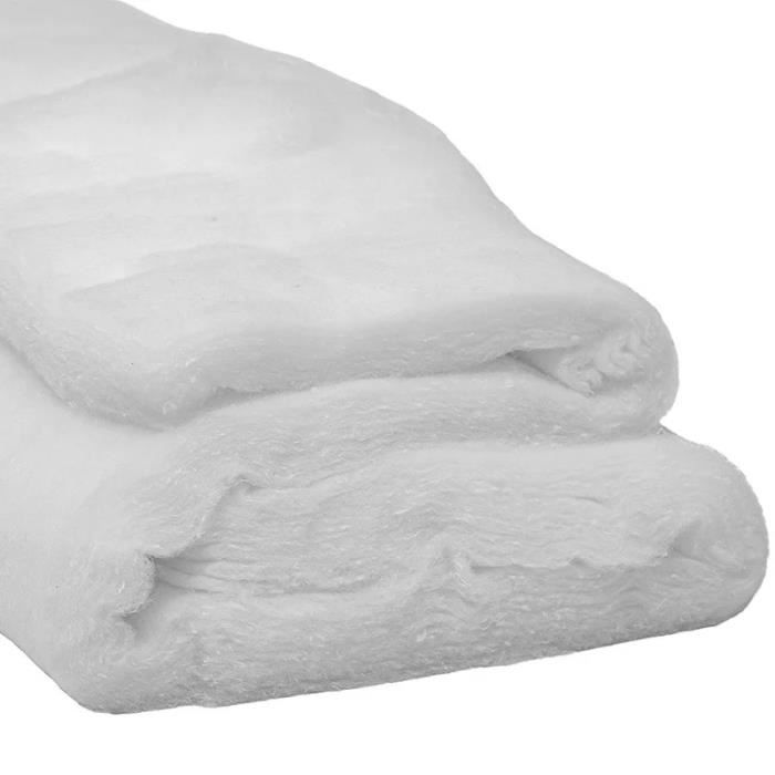 Ouate de rembourrage blanche coton 600gr/m² - largeur 120cm - vendue au  mètre - Cdiscount Beaux-Arts et Loisirs créatifs