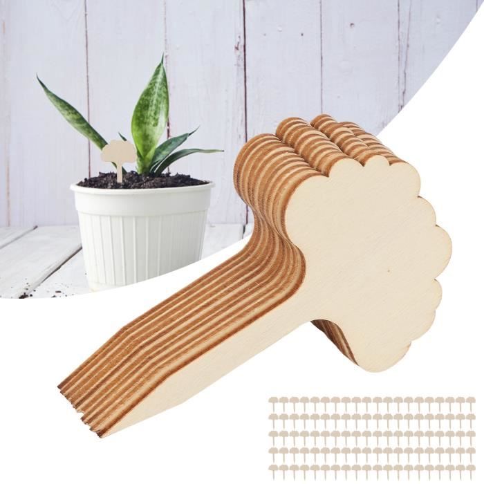 Lot De 30 étiquettes De Jardin Grandes 36 Cm - En Plastique Blanc - Pour Identification Des Plantes, Décoration Extérieure Et Fêtes