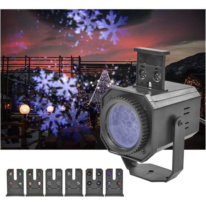 Projecteur GOBO Projecteur de noël LED Projection décoration de noël DJ Disco Party éclairage de